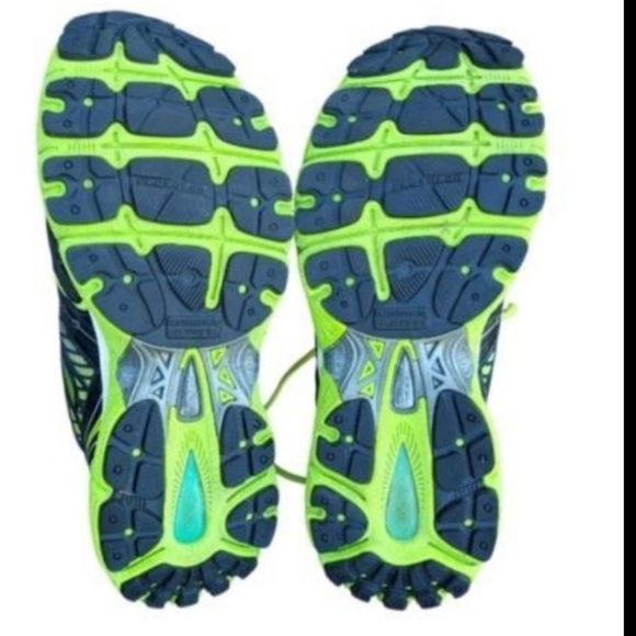 Brooks Glycerin 9 Athletic Run Walk Jog Tennis Shoe Sneaker Green Gray Women 10 - Picture 11 of 12